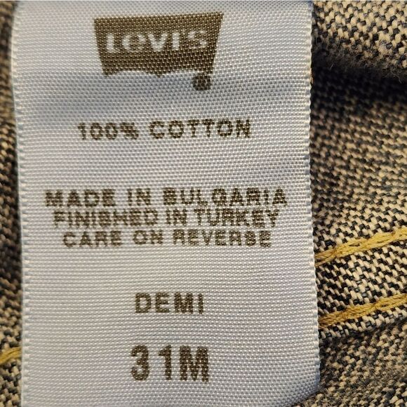 Levi's Jeans Size 31M Demi - Picture 5 of 6